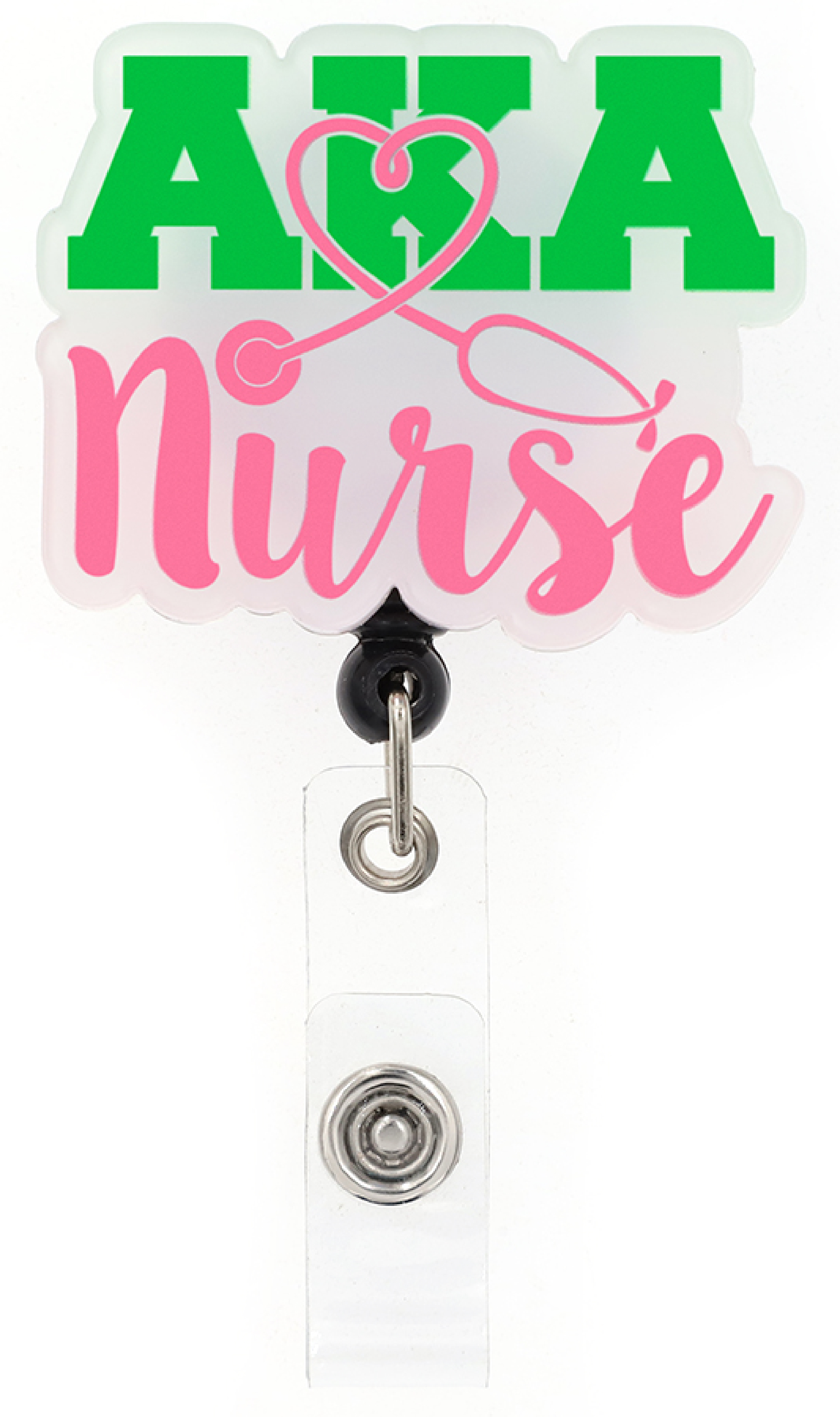 Buy AKA Nurse - Cutieful Acrylic Badge Reel - Cutieful Online at Best ...