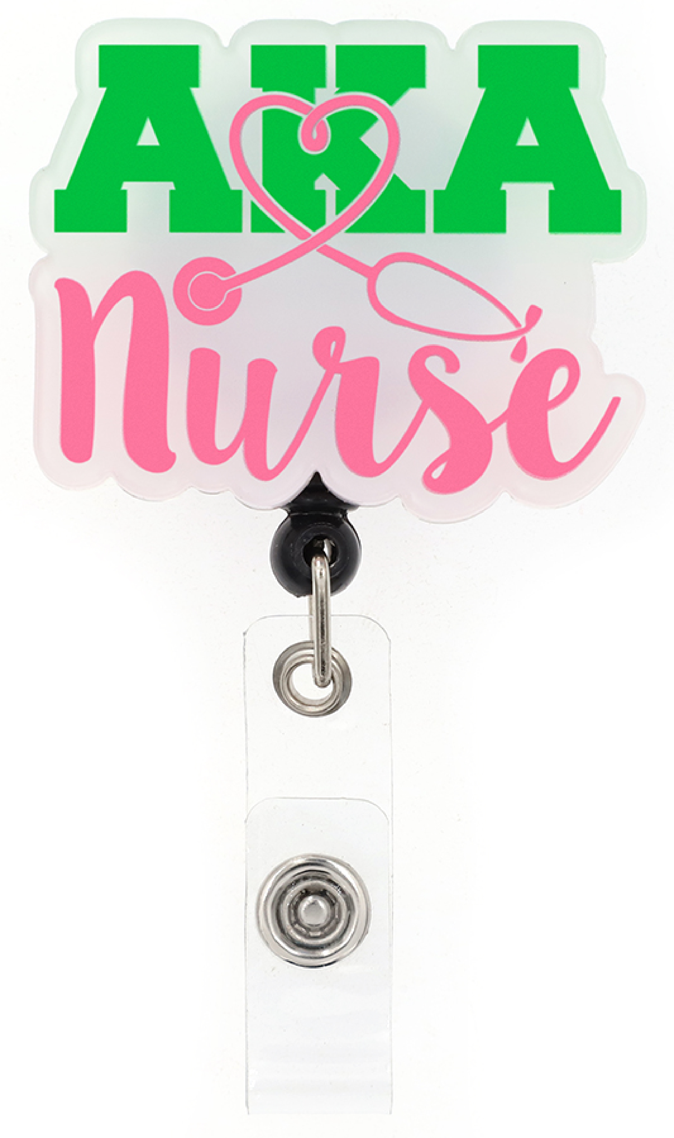 AKA Nurse - Cutieful Acrylic Badge Reel-